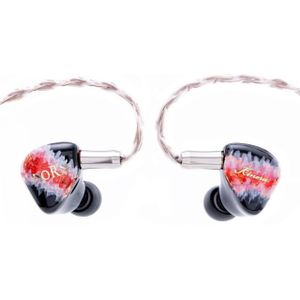 Kinera Norn Keizer Hoofdtelefoon (Geen ruisonderdrukking, Bedraad), Koptelefoon, Rood