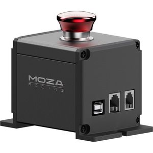 Moza - E-Stop Switch - Accessoires voor Spelcomputers - Zwart - Aluminium