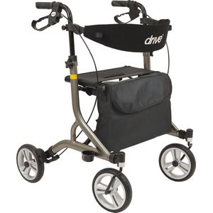 Drive Devilbiss Healthcare - Nitro SL - Rollator - Grijs - Ultra Lichtgewicht - Opvouwbaar