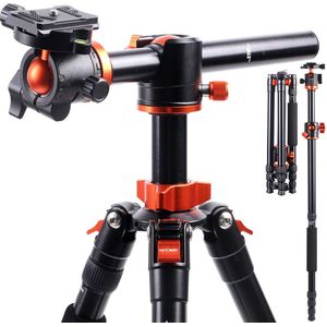 K&F Concept SA254T2 Tripod met monopod, arm en ball head kit