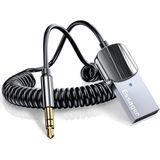 Essager - Bluetooth 5.0 Receiver - AUX naar USB - Grijs