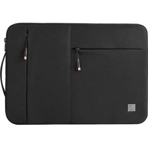 WIWU - Laptoptas geschikt voor MacBook - 13.3 Inch - Alpha Slim - Zwart