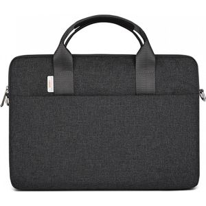 WIWU - Laptoptas geschikt voor Macbook - Laptophoes 14 Inch - Minimalist Laptop Bag - Zwart