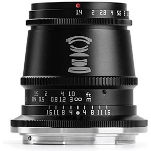 TTArtisan - APS-C 17mm F/1.4 - Camera Lens - Z Mount - Zwart