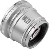 TT Artisan - Cameralens - 35 mm F1.4 APS-C voor Fuji FX-vatting, zilver