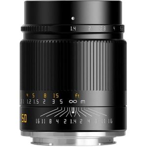TTArtisan 50mm/F1.4 Canon RF mount Black