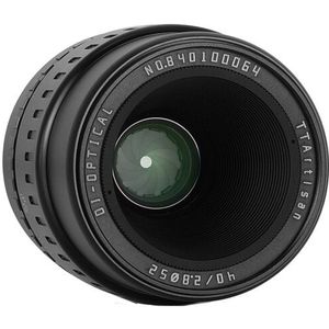 TT Artisan 40mm F2.8 Makro APS-C Objektiv Anschluss Fuji X Black Manueller Fokus für spiegellose Kamera TTAL4028FX