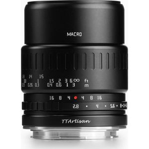 TTArtisan - APS-C Macro Lens - Zwart - L-Mount - Diafragma f/2.8