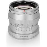 TT Artisan - Cameralens - 50mm F/1.2 APS-C For Fuji  - Zilver
