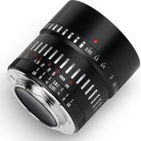 TTArtisan - APS-C 50mm F/0.95 - Lens - Zwart en Zilver - Fuji X Mount