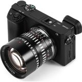 TTArtisan - APS-C 50mm F/0.95 - Lens - Zwart en Zilver - Fuji X Mount