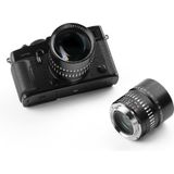 TTArtisan - APS-C 50mm F/0.95 - Lens - Zwart en Zilver - Fuji X Mount