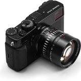 TTArtisan - APS-C 50mm F/0.95 - Lens - Zwart en Zilver - Fuji X Mount