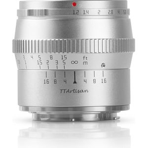 TTArtisan - APS-C 50mm f1.2 L - Silver