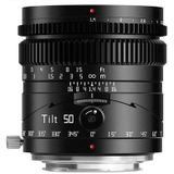TTArtisan 50mm f1.4 Tilt Lens Full Frame Handmatige Portret Lenzen Groot diafragma Compatibel met Sony E Mount Spiegelloze Camera A7 A7II A7III A7R A7RII A7RIII A7RIV A7S A7SII A7SIII A7C A9