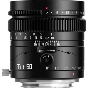 TT Artisan - Cameralens - Tilt 50mm F1.4 - Zwart