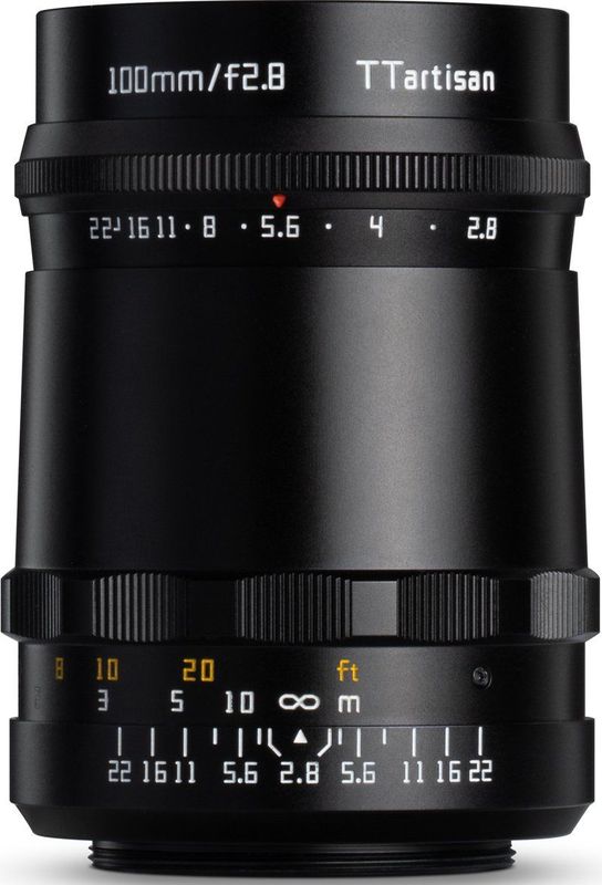 TT Artisan - Cameralens - 100mm F2.8 - Bubble Bokeh - M42-Mount - Zwart