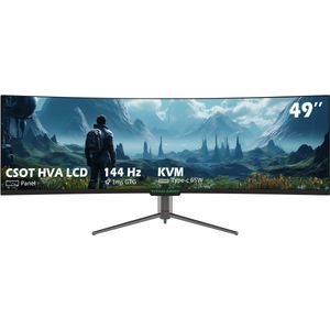 Titan Army C49SHC - Gamingmonitor - 49 inch - 3840x1080 - HVA-paneel