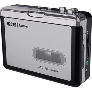 Ezcap EZCAP231 - Cassette Converter - Converteert naar MP3 - Opslag op USB-Drive - Stereo