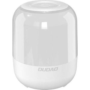 Dudao Draadloze Bluetooth 5.0 RGB luidspreker 5W 1200mAh Wit (Y11S-Wit) (8 h, Oplaadbare batterij), Bluetooth luidspreker, Wit