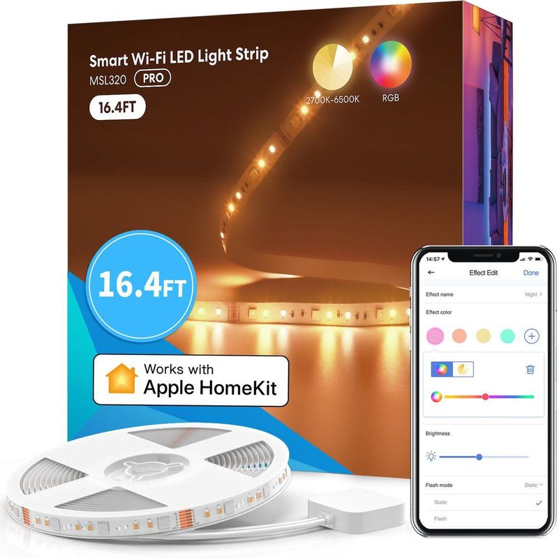 Meross Smart Wi-Fi LED-Streifen RGBWW