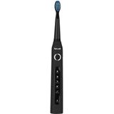 FairyWill FW-507 Plus Sonic Toothbrush with Headset and Case (Black)
