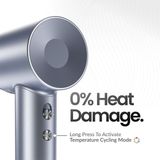 Laifen - Swift Föhn - Silverblue - Krachtige Motor - Laag Geluidsniveau