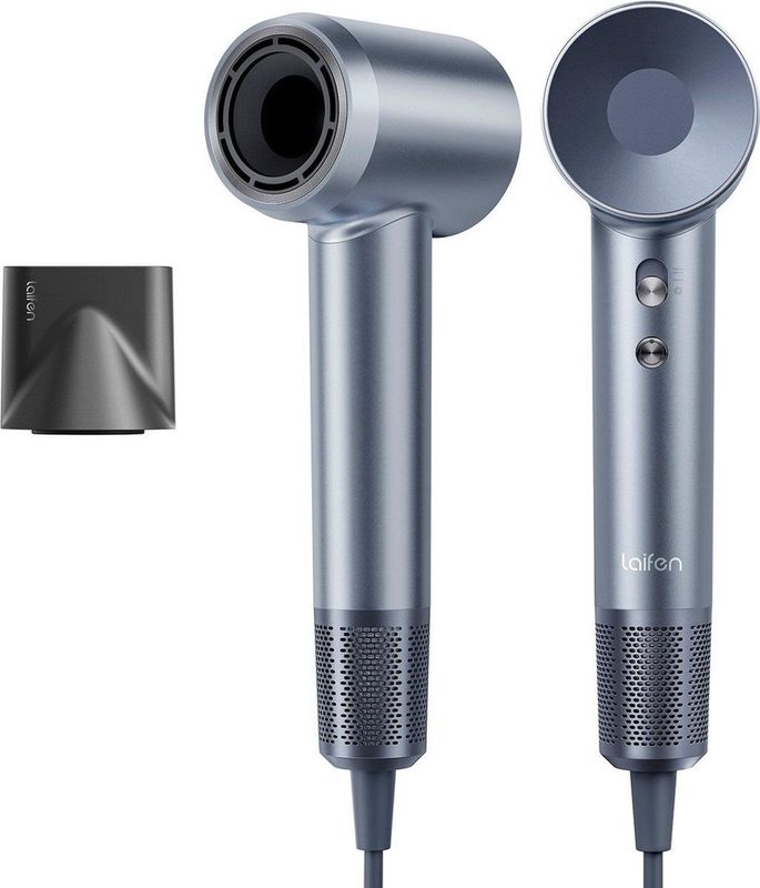 Laifen - Swift Föhn - Silverblue - Krachtige Motor - Laag Geluidsniveau