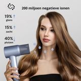 Laifen - Swift Special - Föhn - Zilverblauw - Haardroger met Ionische Technologie