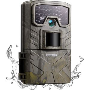 CEYOMUR CY50 Wildcamera - 20MP 1080P - Nachtzicht - IP66 Waterdicht - Wildlife Monitoring