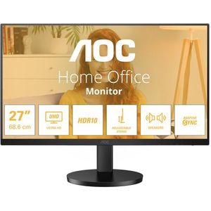 AOC - U27B3AF - Gaming-Monitor - Zwart - 27 inch - 4K Ultra HD