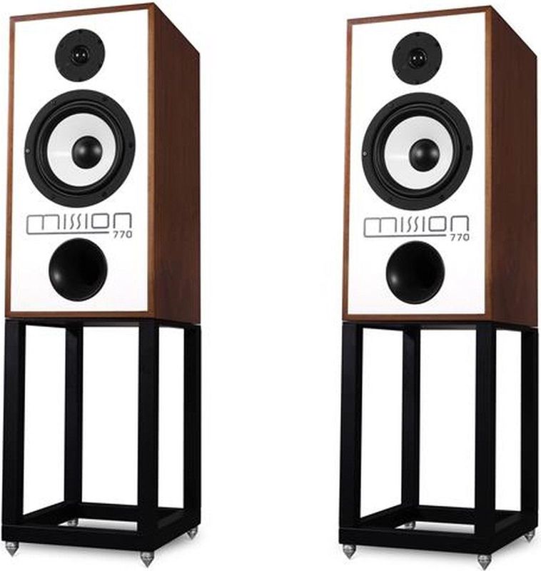 Mission 770 Set - 2-Weg Luidsprekers - Walnoot - Set van 2 stuks