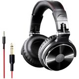 OneOdio Pro10 - koptelefoon met microfoon - inklapbaar - muziek|studio|DJ (zwart)