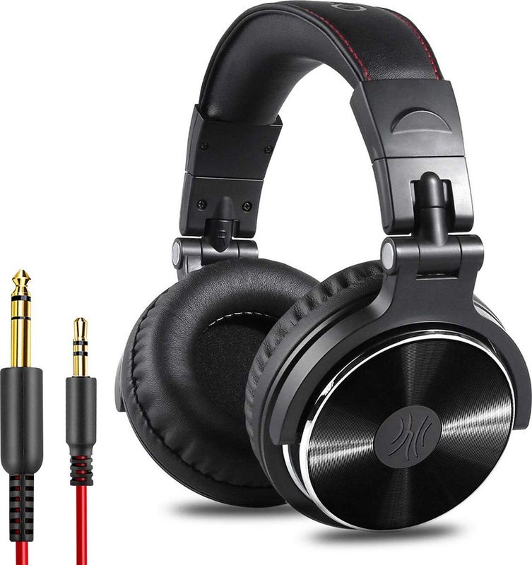 OneOdio Pro10 - Koptelefoon - Inklapbaar - Zwart - Met Microfoon