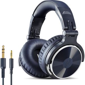 OneOdio Pro10 - koptelefoon met microfoon - inklapbaar - muziek|studio|DJ (blauw)