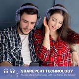 OneOdio Pro10 - Koptelefoon - Inklapbaar - Lila - Met Microfoon