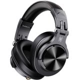 OneOdio A71 - koptelefoon met microfoon - inklapbaar - muziek|studio|DJ (bruin/zilver)