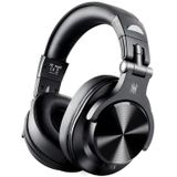 OneOdio A70 - Draadloze Koptelefoon - Microfoon - Muziek|studio|DJ (zwart/Rood)