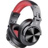 ONEODIO A70 Bluetooth Kopfhörer Schwarz-Rot