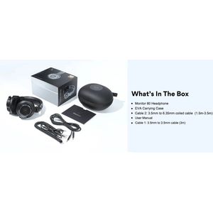 OneOdio Hoofdtelefoon Monitor 80