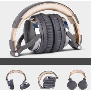 OneOdio - Pro 20 - Bedrade Over-Ear Koptelefoon - Grijs-Goud