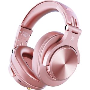 OneOdio A70 - draadloze koptelefoon - microfoon - muziek|studio|DJ (roze)