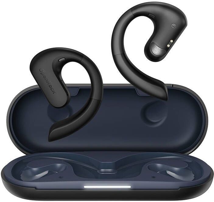 OpenRock S Black - Hoofdtelefoon - Bluetooth - Lange batterij - Ruisonderdrukking - draadloos