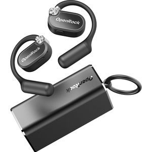 OpenRock X Black - Hoofdtelefoon - Bluetooth - Lange batterij - Ruisonderdrukking - draadloos