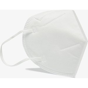 FFP2 mondkapje CE gecertificeerd - Fijnstof - Spuitmasker - Mondmasker - Medisch - per stuk - Wit