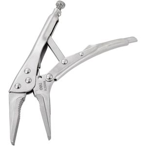 Griptang Lange bek 9"" Deli Tools EDL20015B (zilver)