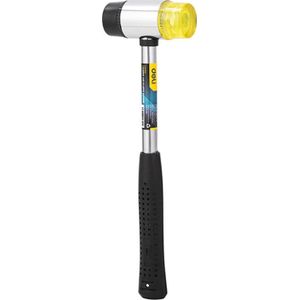 Deli Ball Pein Hammer 0.68kg Rubber-Plastic [Gereedschap - Tools EDL443024] (Geel)