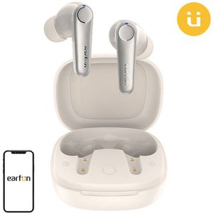 EarFun - Air Pro 3 - Koptelefoon - Zilver - Bluetooth 5.3 - ANC