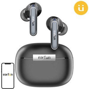 Earfun - Air 2 - Draadloze Oordopjes - Zwart - Bluetooth 5.3 - 40 Uur Speeltijd