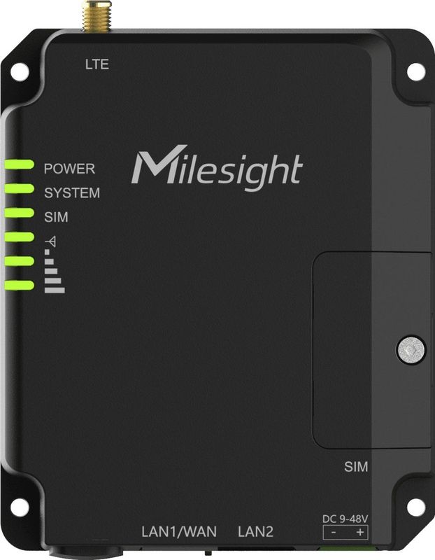 Milesight UR32Lite LTE Router - Industrieel - 4G/3G